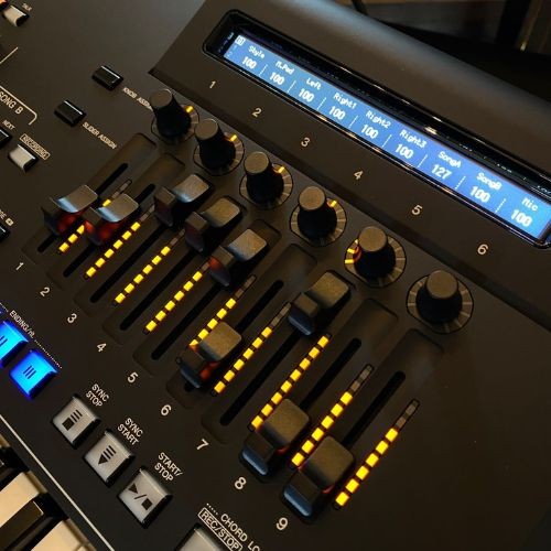 Teclado Yamaha Genos2 Workstation Arranjador 76 Teclas Fsx Com Aftertouch 