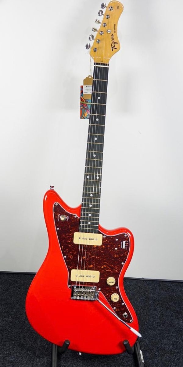 Guitarra Tagima Custom 2p90 Escala Escura Escudo tt Tw-61 Fiesta Red 