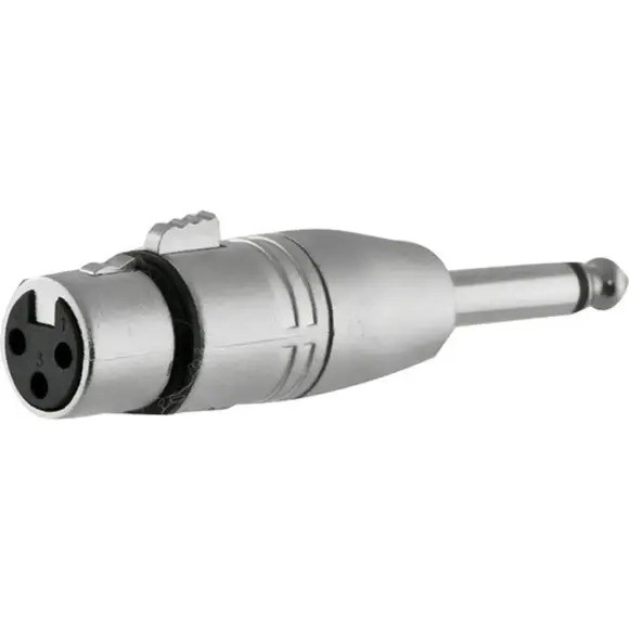 Adaptador Xlr f x P10 m Mono 