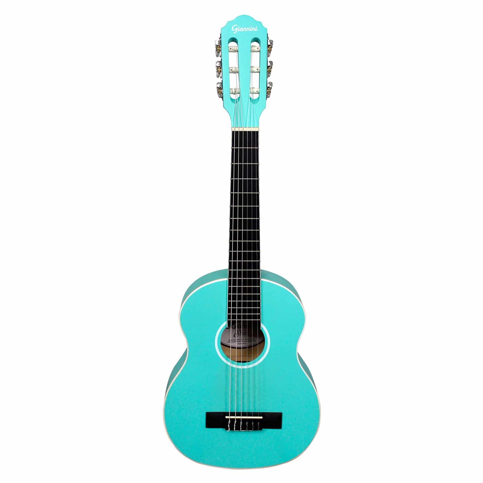 Violão Acústico Náilon Infantil Giannini Start nr Torquoise Blue Satin 