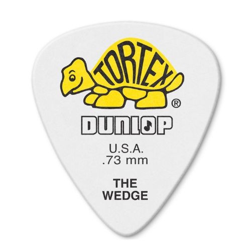 Palheta Dunlop Tortex Wedge 0,73mm Pacote Com 12 424p.73 