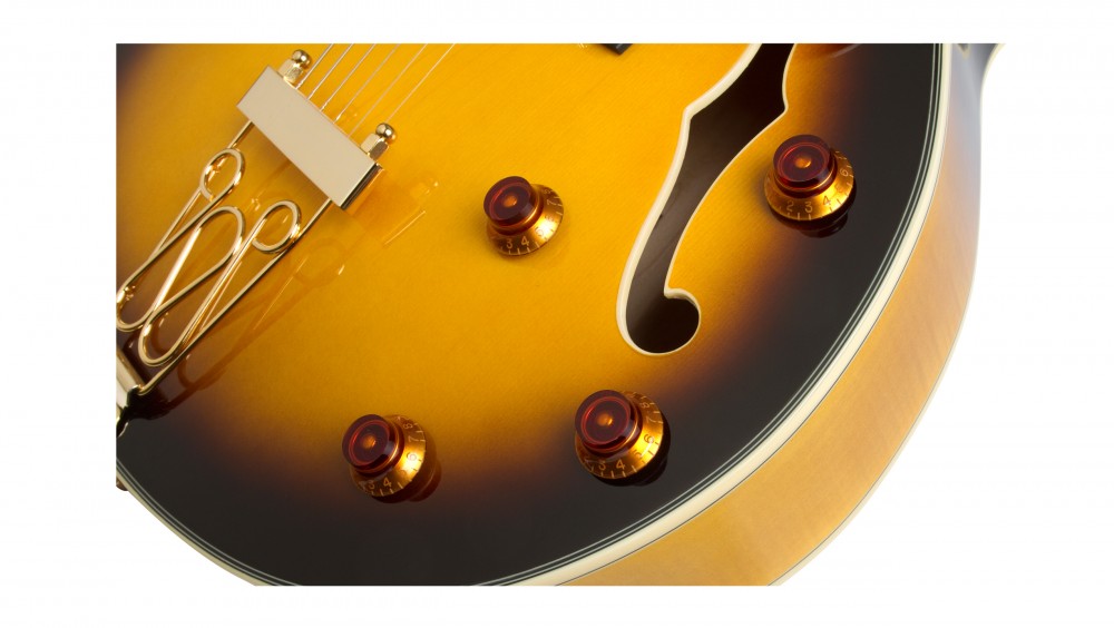 Guitarra Epiphone Emperor ii Joe Pass Vintage Sunburst 