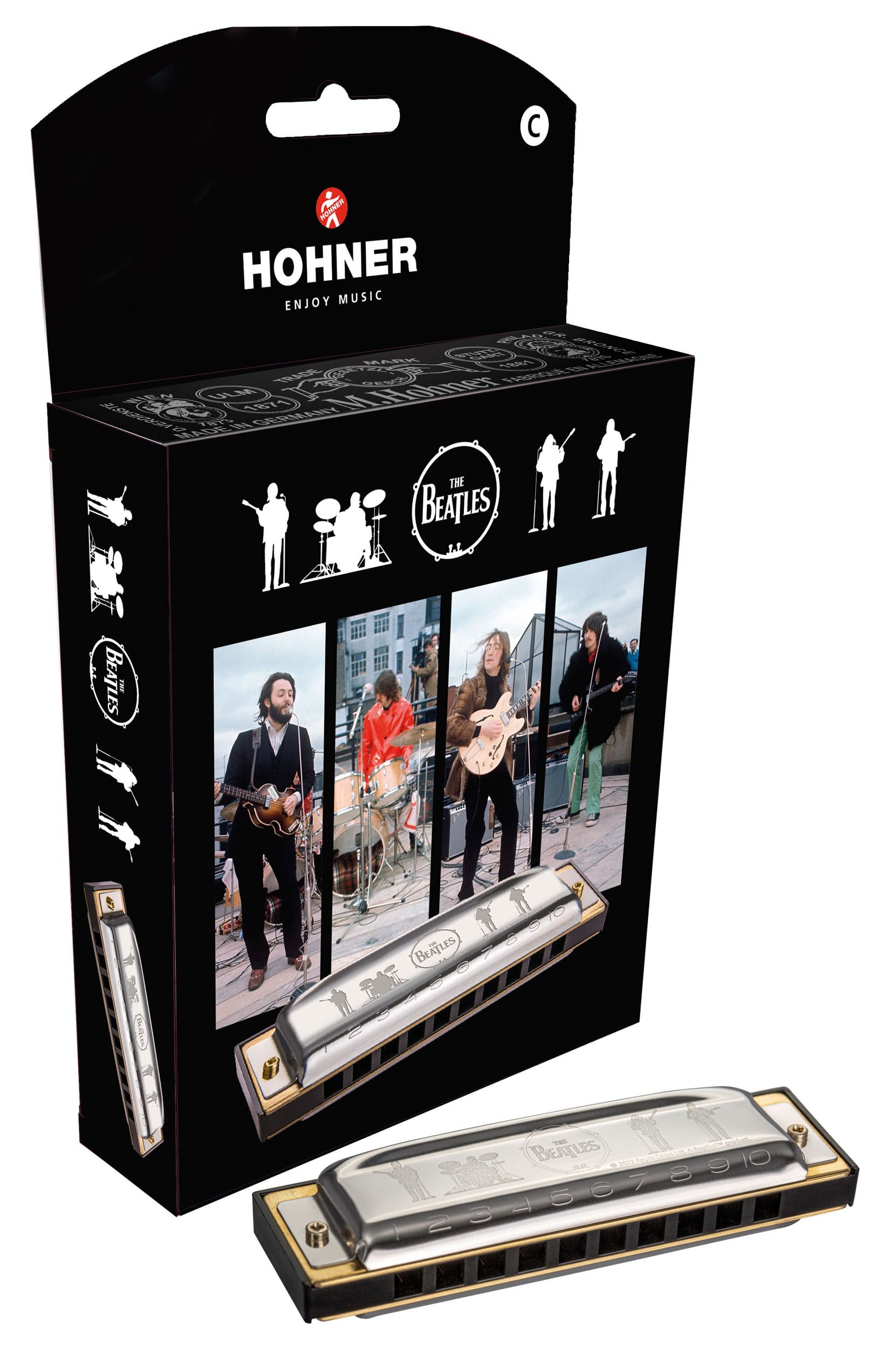 Harmônica Diatônica Hohner The Beatles c 
