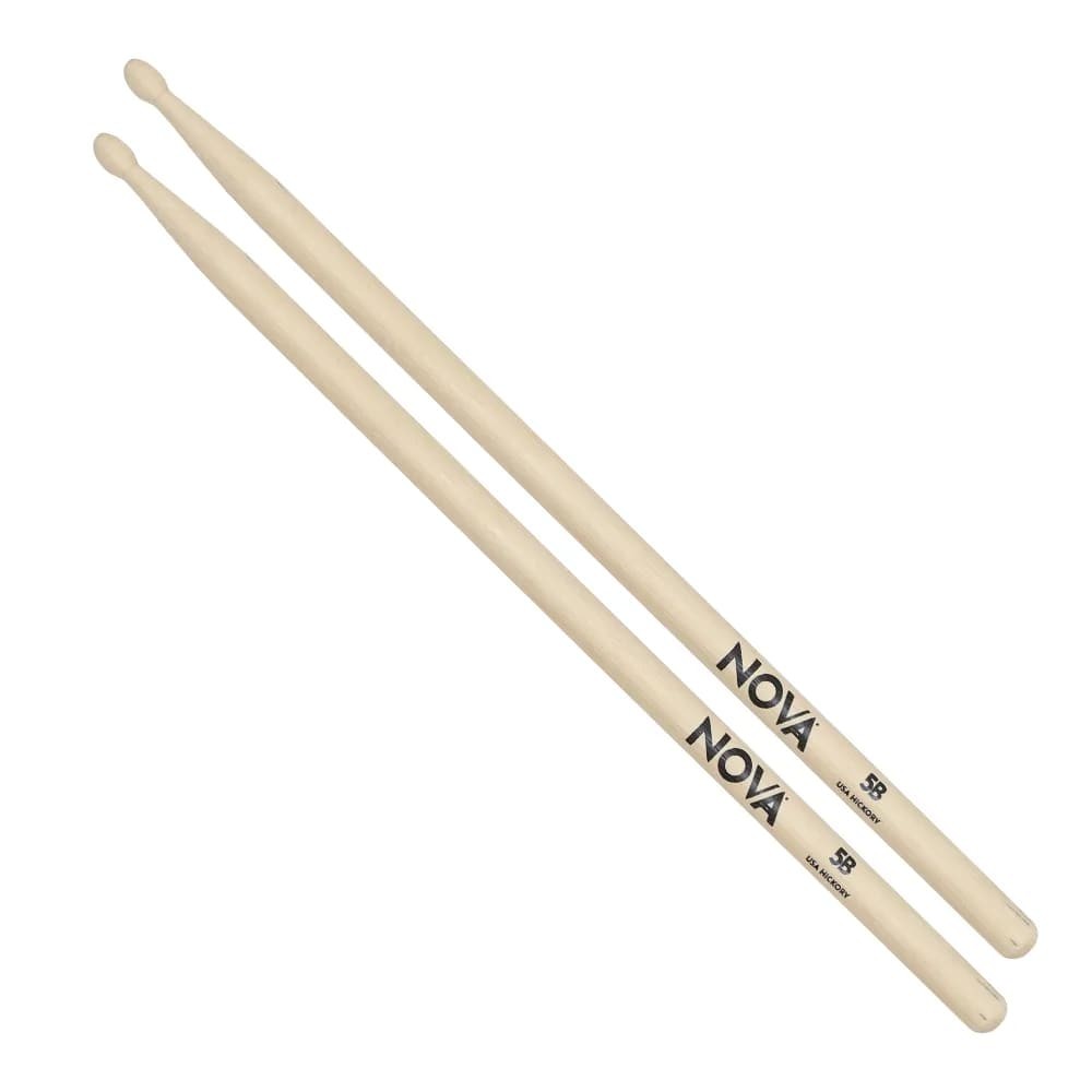 Baqueta Nova 5b Ponta de Madeira by Vic Firth 