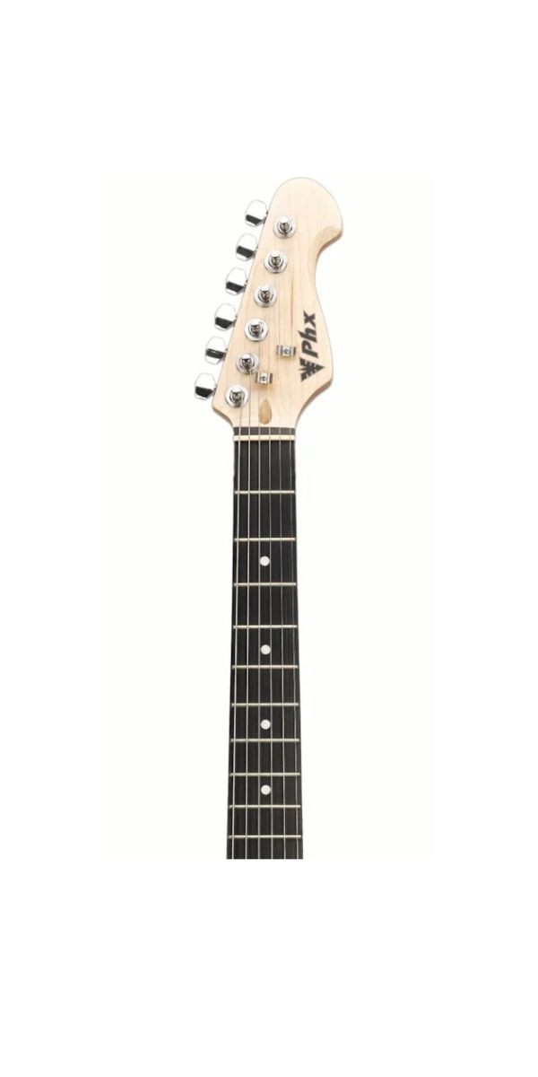 Guitarra Juvenil Phx Strato Junior 3/4 Ist1 - Preta bk 