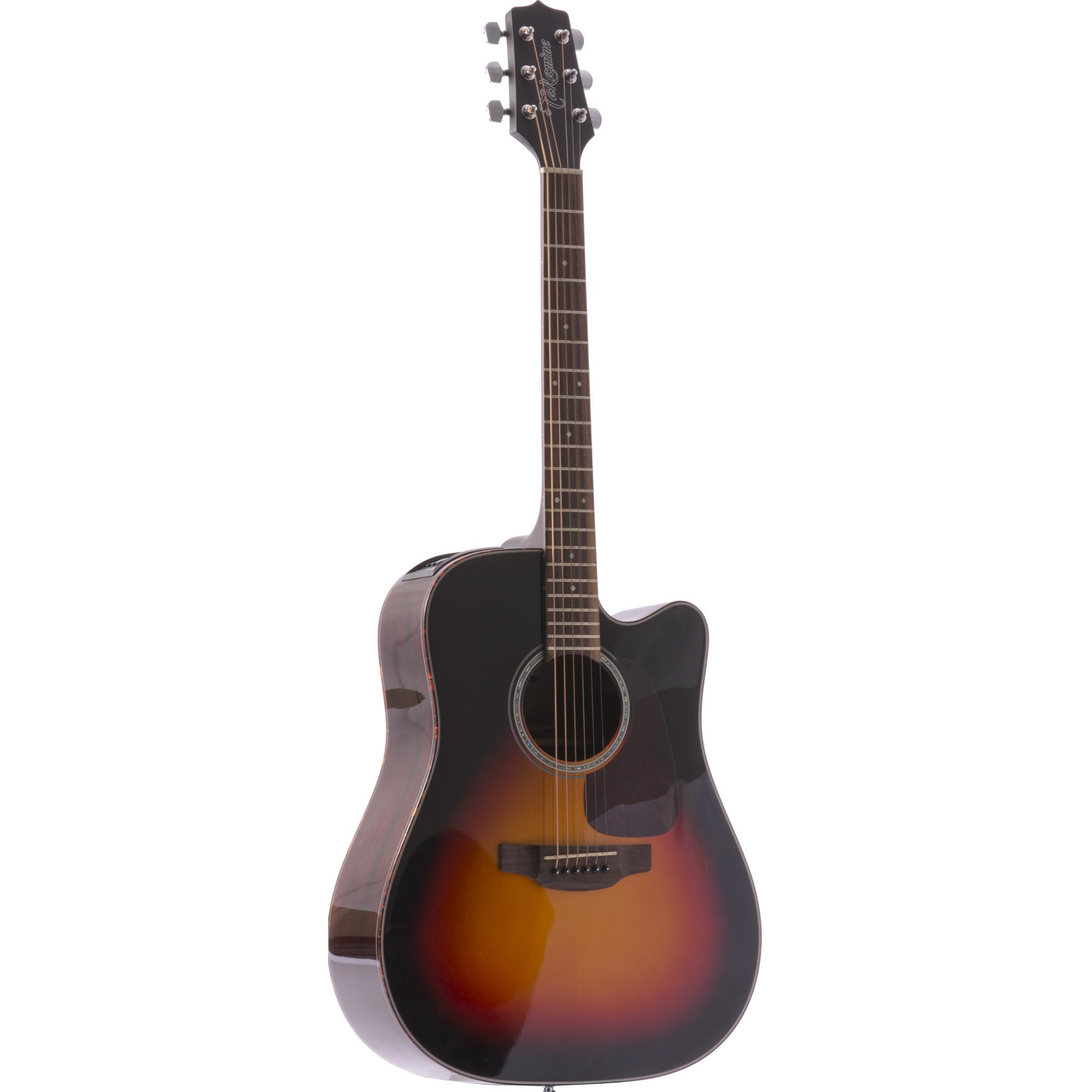 Violão Eletroacústico Folk Cutaway Ed4dc Sunburst Takamine 