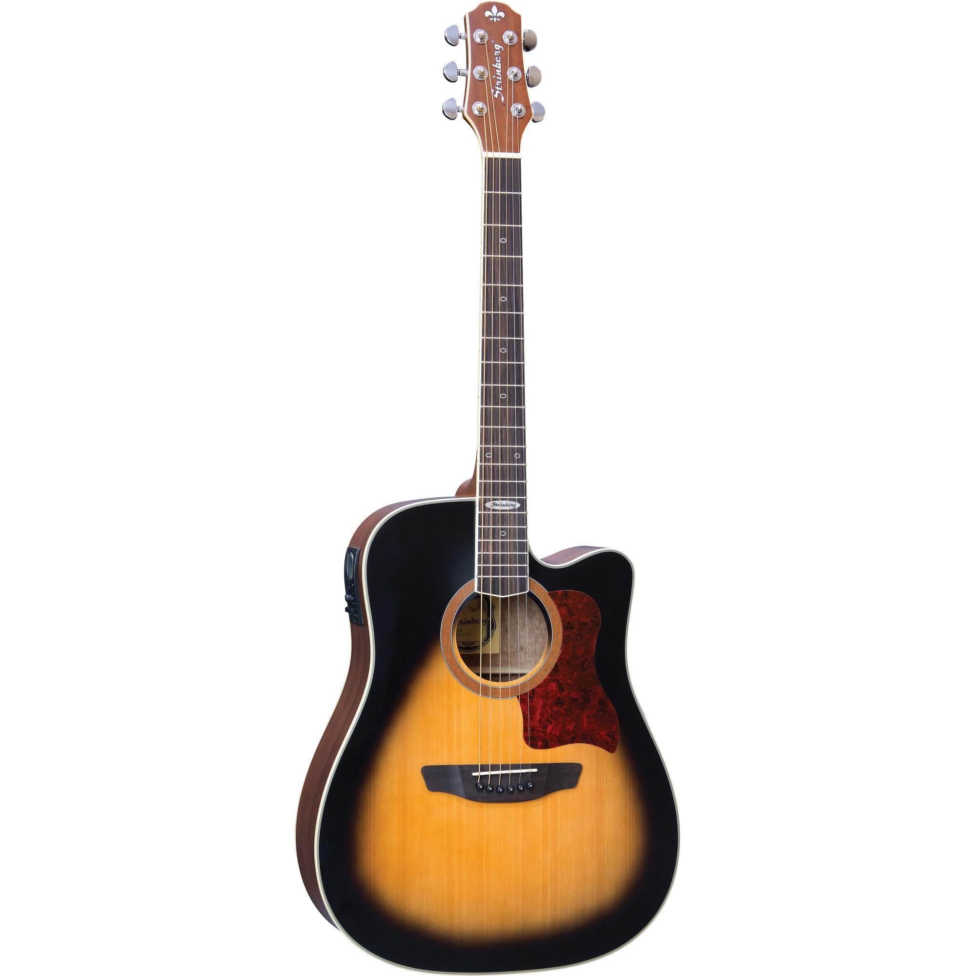 Violão Aço Jumbo Sj-20 Natural Strinberg 