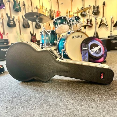 Case Gator Gc-335 Para Guitarra Semiacústica Rígido Abs Preto 