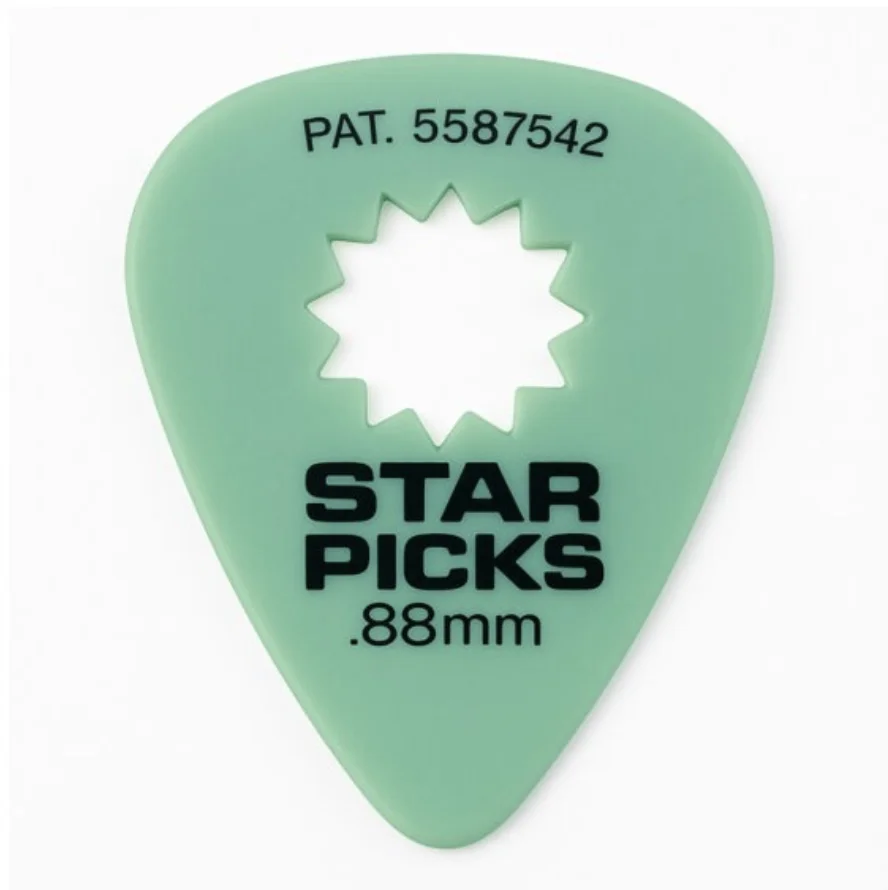 Palhetas Star Picks 88mm Green 
