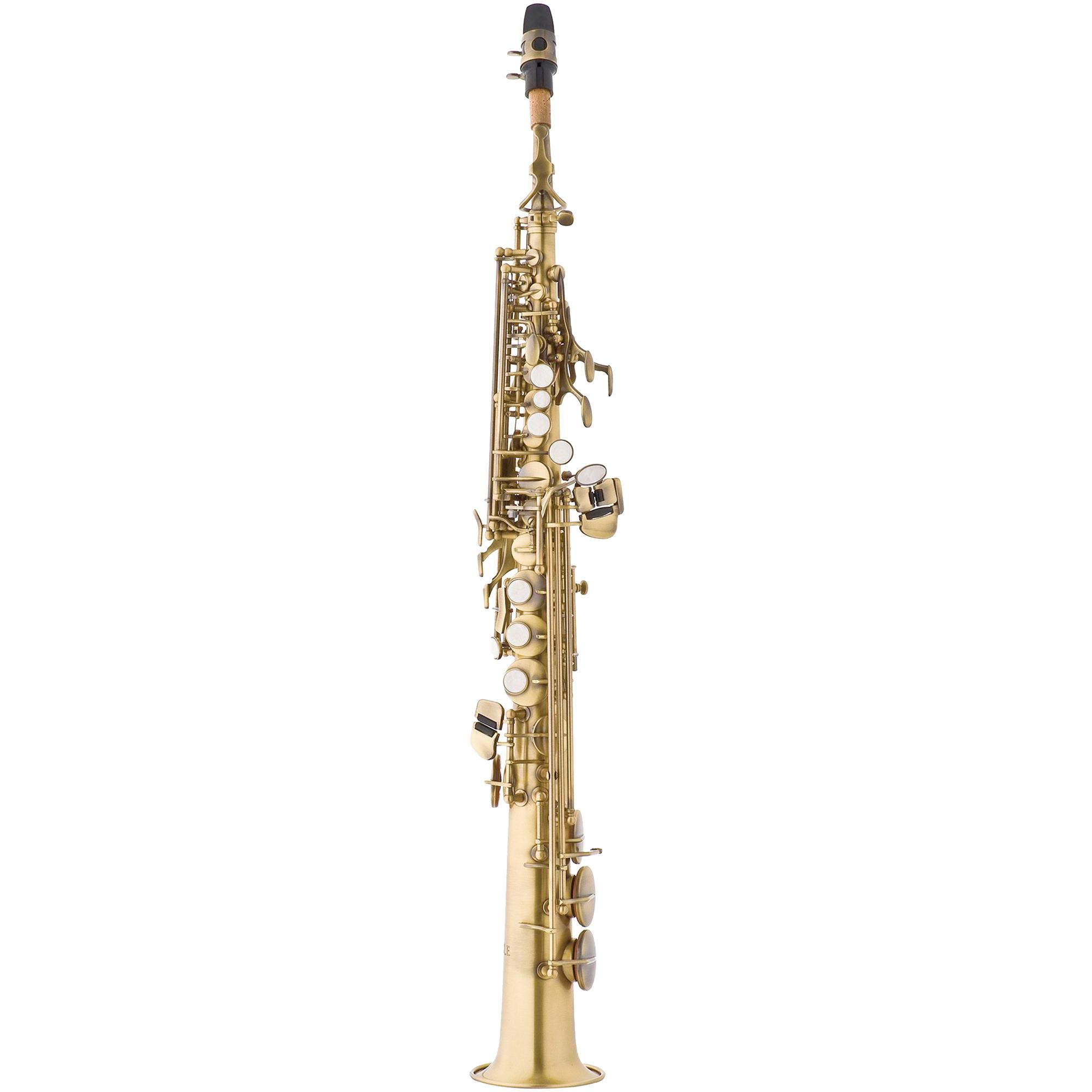 Saxofone Soprano bb Sp502-vg Envelhecido Eagle 