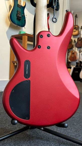 Baixo 4 Cordas Ibanez pj Mezzo Srmd200d Cam Candy Apple Matte 