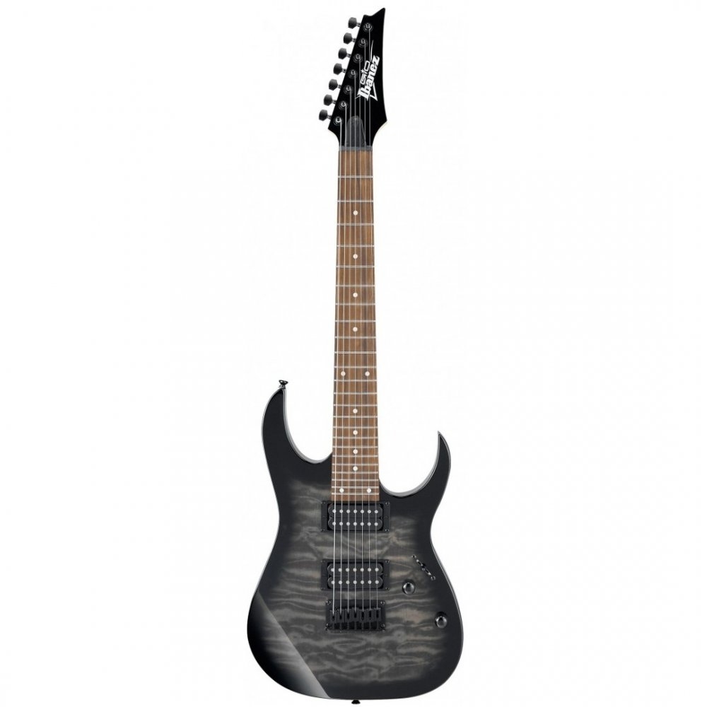 Guitarra Ibanez Grg 7221 qa hh 7 Cordas Transparent Black Sunburst Tks 