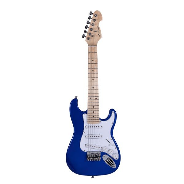 Guitarra Infantil Michael Standard Junior Gm219n Vintage Sunburst Metallic Blue 