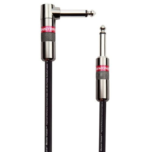Cabo Instrumento Monster Classic Prolink 12ft 3,65m P10 Reto Angulado – 600495-00 