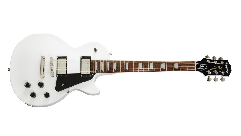 Guitarra Epiphone Les Paul Studio Alpine White 