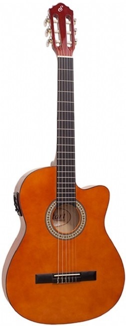 Violão Giannini Nf-14 Ceq Nylon Eletroacústico Natural 