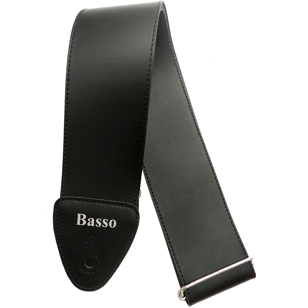 Correia Basso Straps Básica Sintetico Preto 7 cm 