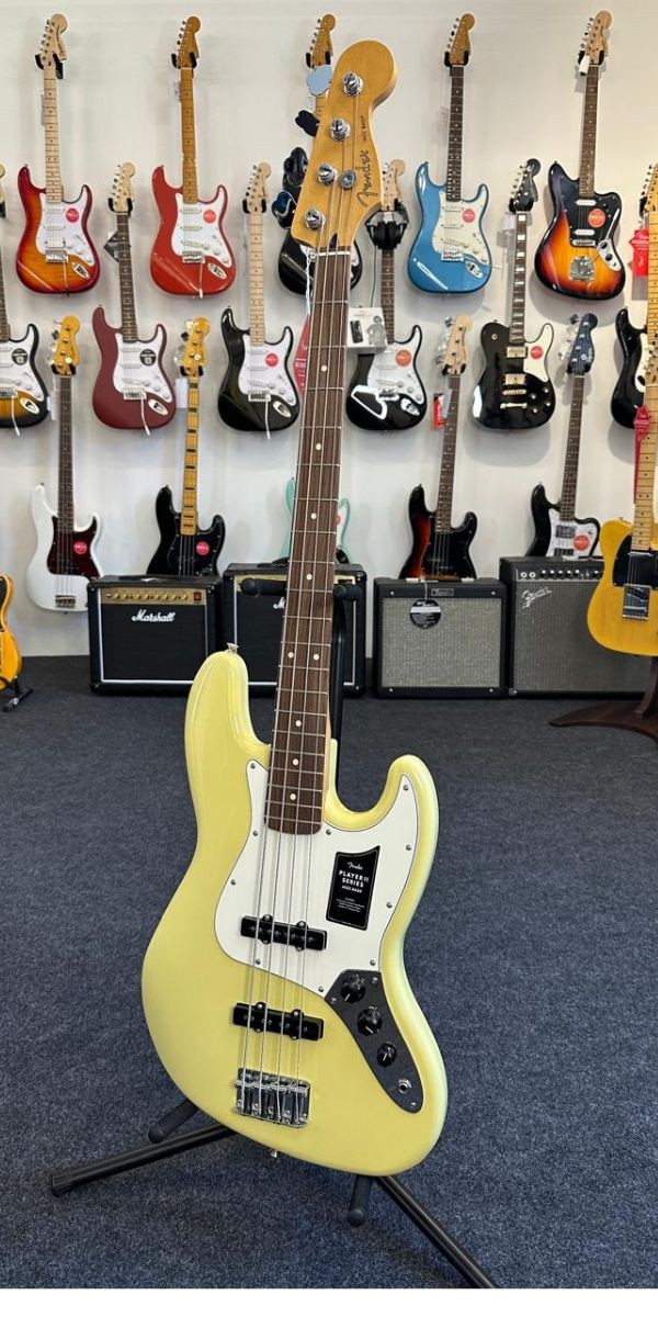 Baixo Fender Player ll Jazz Bass Hialeah Yellow 