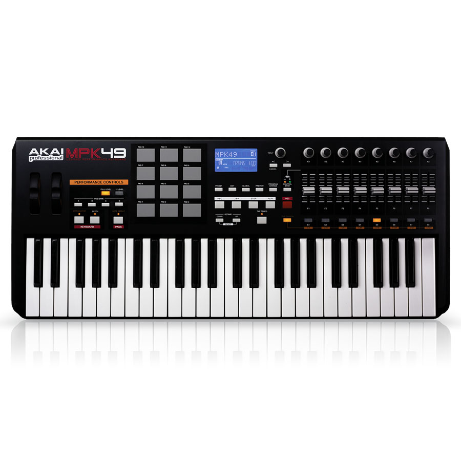 Controlador Akai - Midi/usb  49 Teclas 