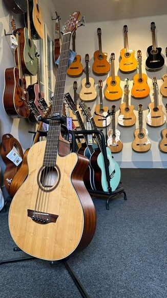 Baixolão Strinberg Sb250c Eletroacústico Natural Fosco 