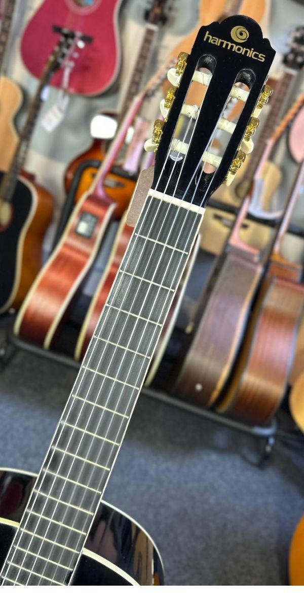 Violão Harmonics Gna-111 Nylon Acústico Preto 
