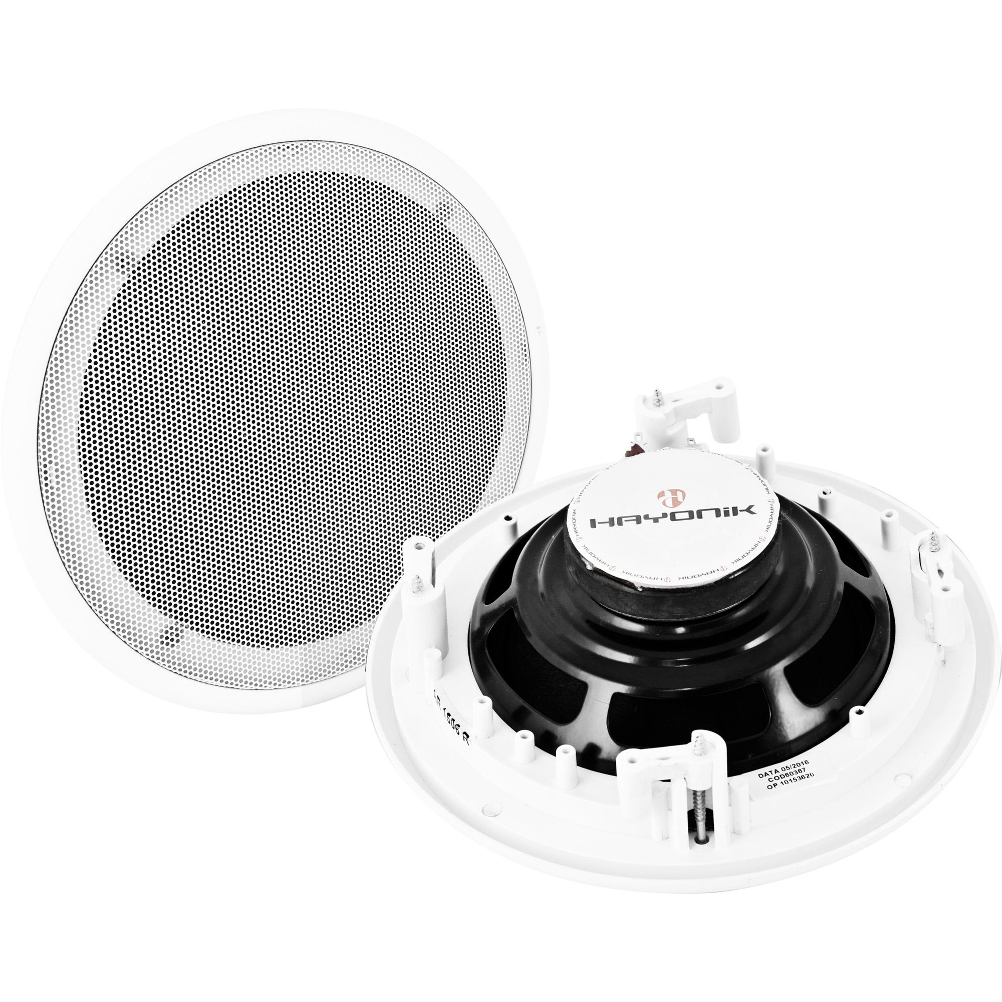 Arandela 6" Coaxial 15w Rms Ar1506 r Branca Hayonik 