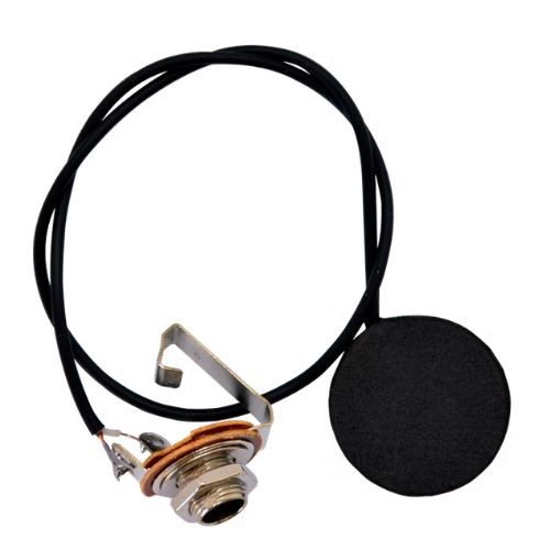 Captador de Contato Passivo Para Violão Custom Sound Ccp25s-bk Preto P10 