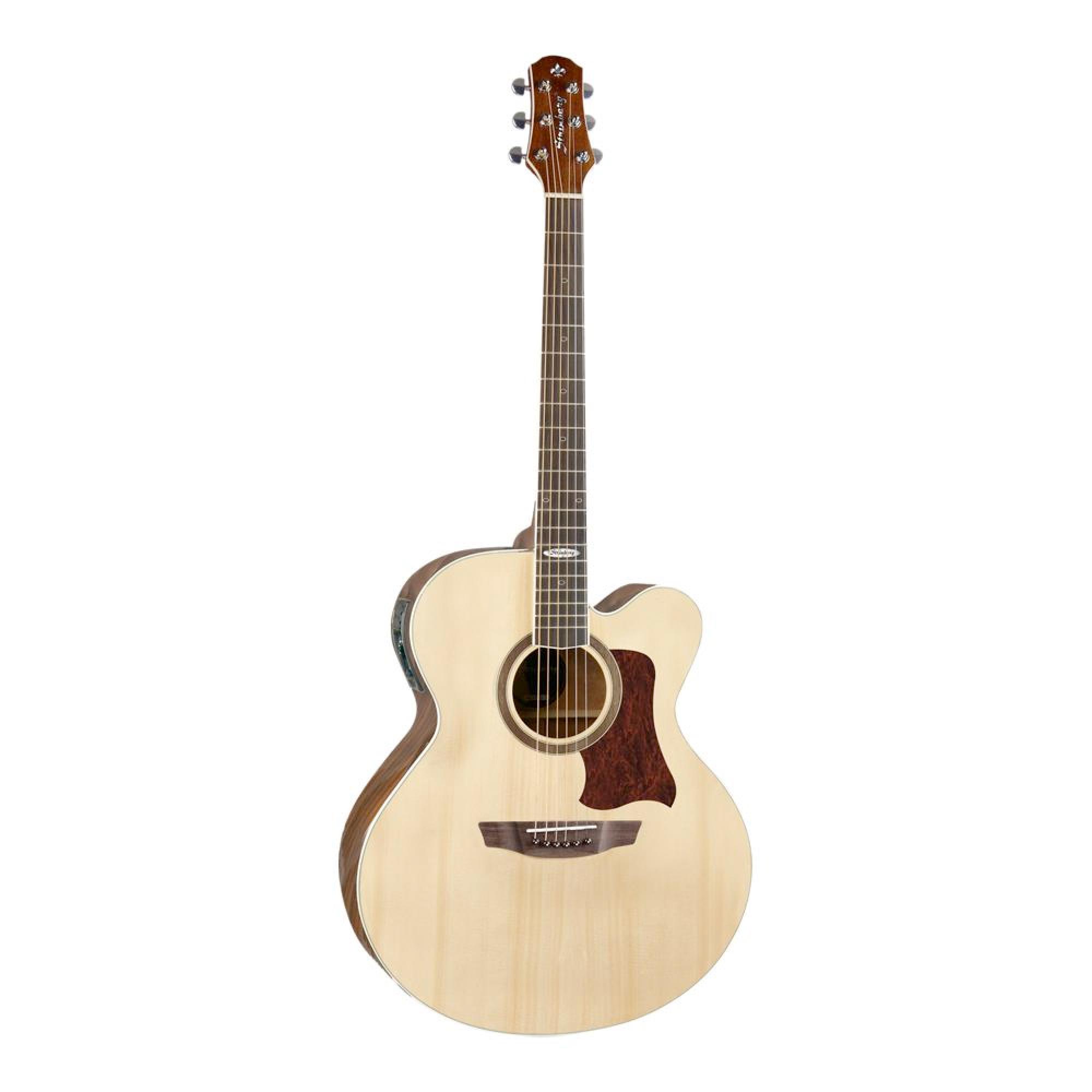 Violão Aço Jumbo Sj-20c Natural Strinberg 