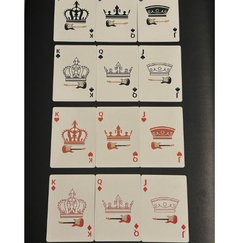 Baralho Fender Stratocaster Playing Cards Original Com 54 Cartas | Presente Para Guitarrista 