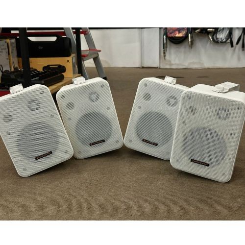 Kit Som Ambiente Hayonik Ambience 4000 od v2 Branco Com Bluetooth e Entrada óptica 