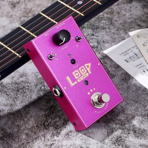 Pedal Looper M-vave Loop ii 11 Minutos 3 Slots Usb Guitarra 
