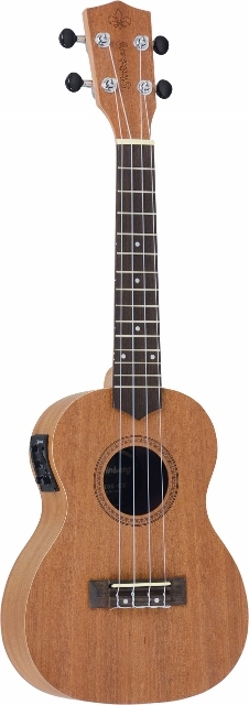 Ukulele Strinberg Uk06ce Concert Eletroacústico Mahogany Com Bag 