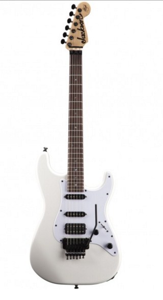 Guitarra Jackson King Adrian Smith Snow White 