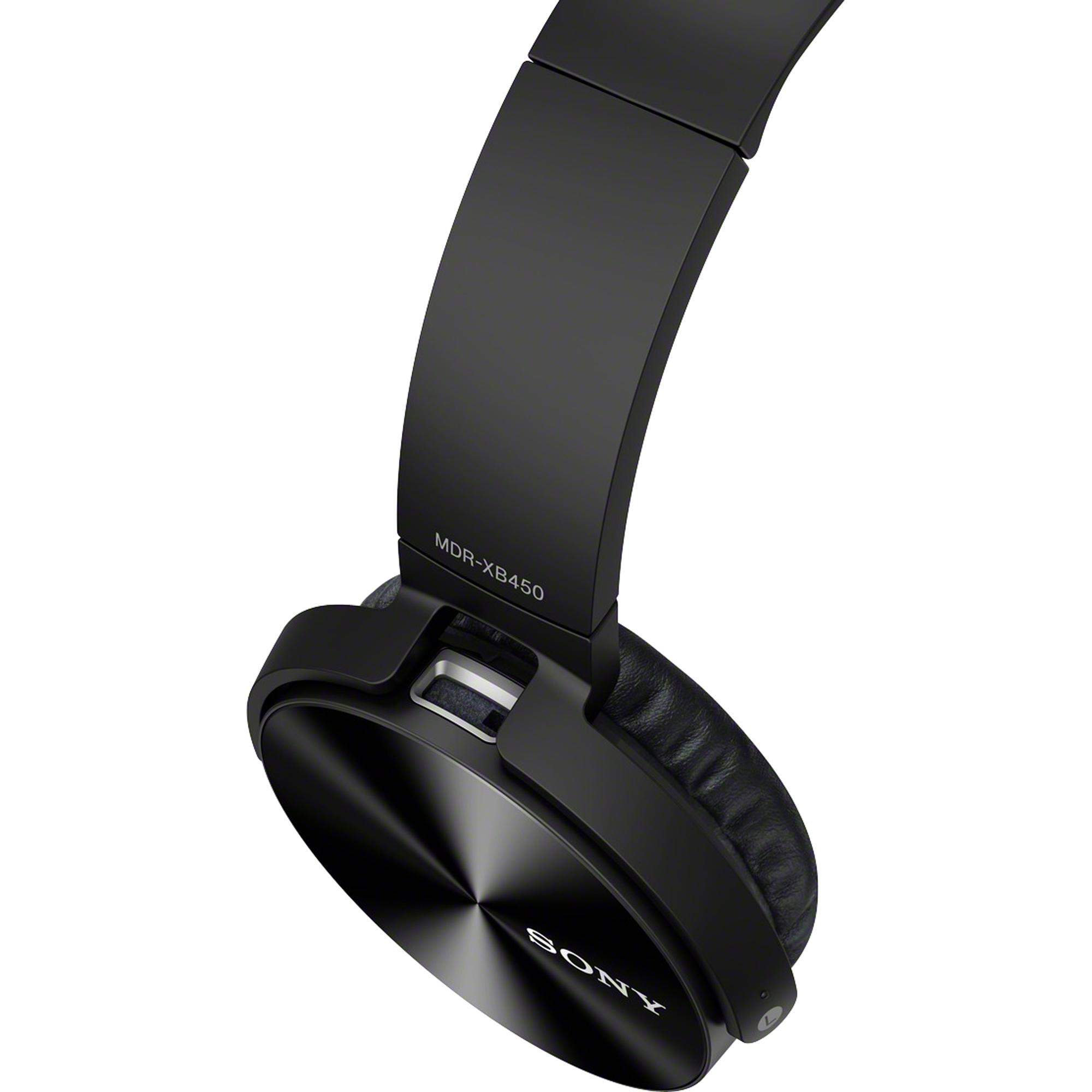 Fone de Ouvido Com Microfone Mdr-xb450ap Extra Bass Preto Sony 