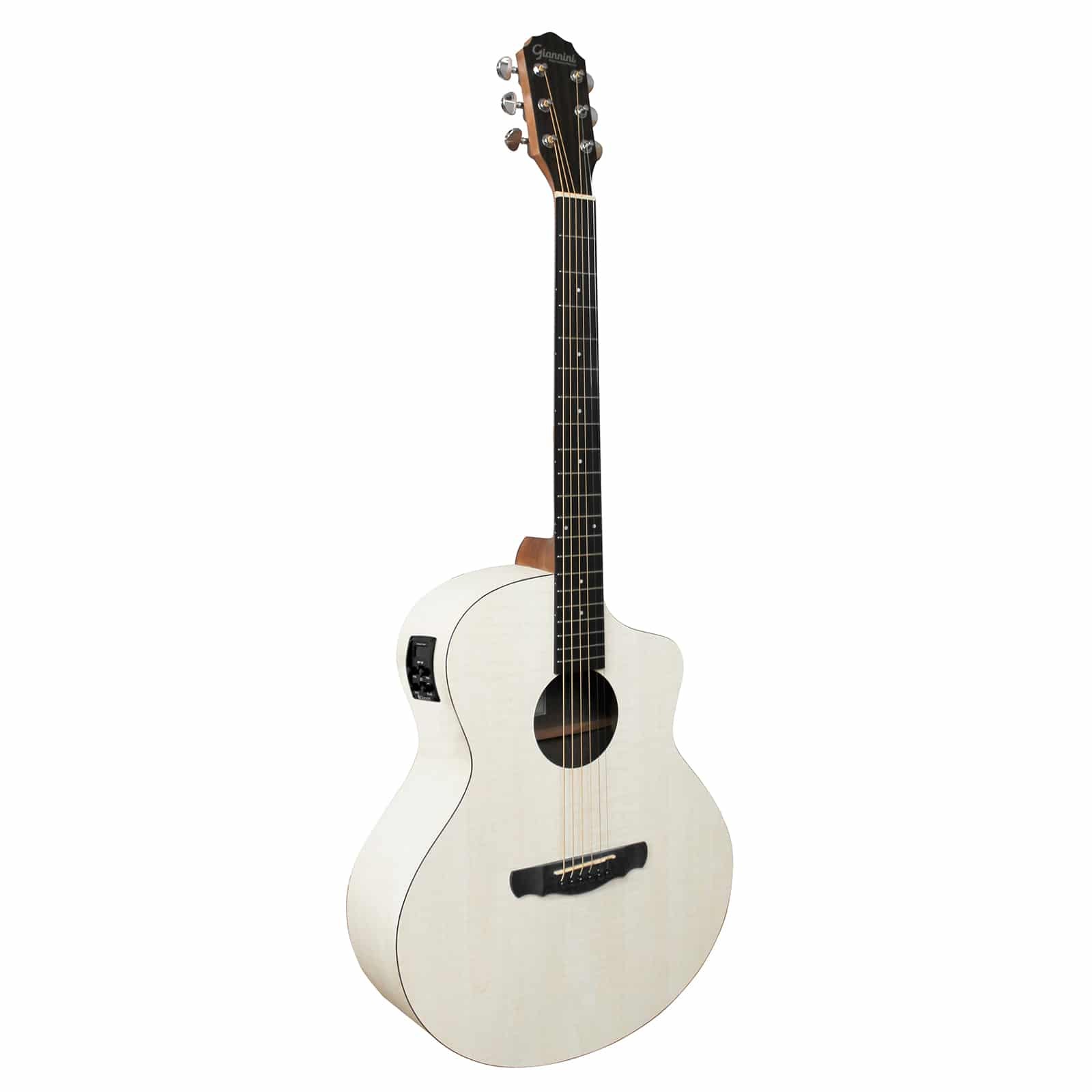 Violão Aço Eletroacústico Giannini Acoustik Gjm Ceq Swh (satin White) 