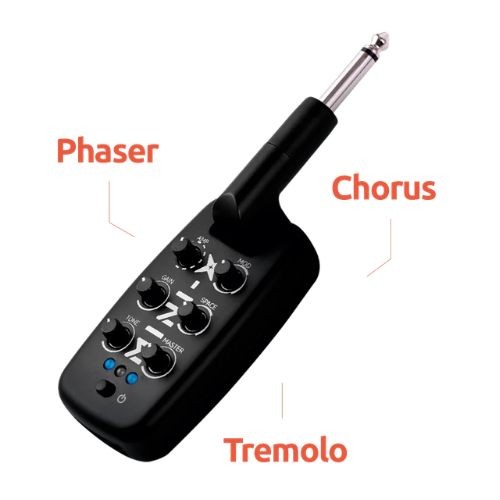 M-vave Mini-x Amplug Guitarra e Baixo Com Efeitos e Bluetooth 