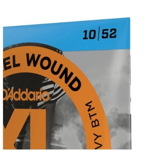 Encordoamento Para Guitarra 10-52 D'addario xl Nickel Exl140 