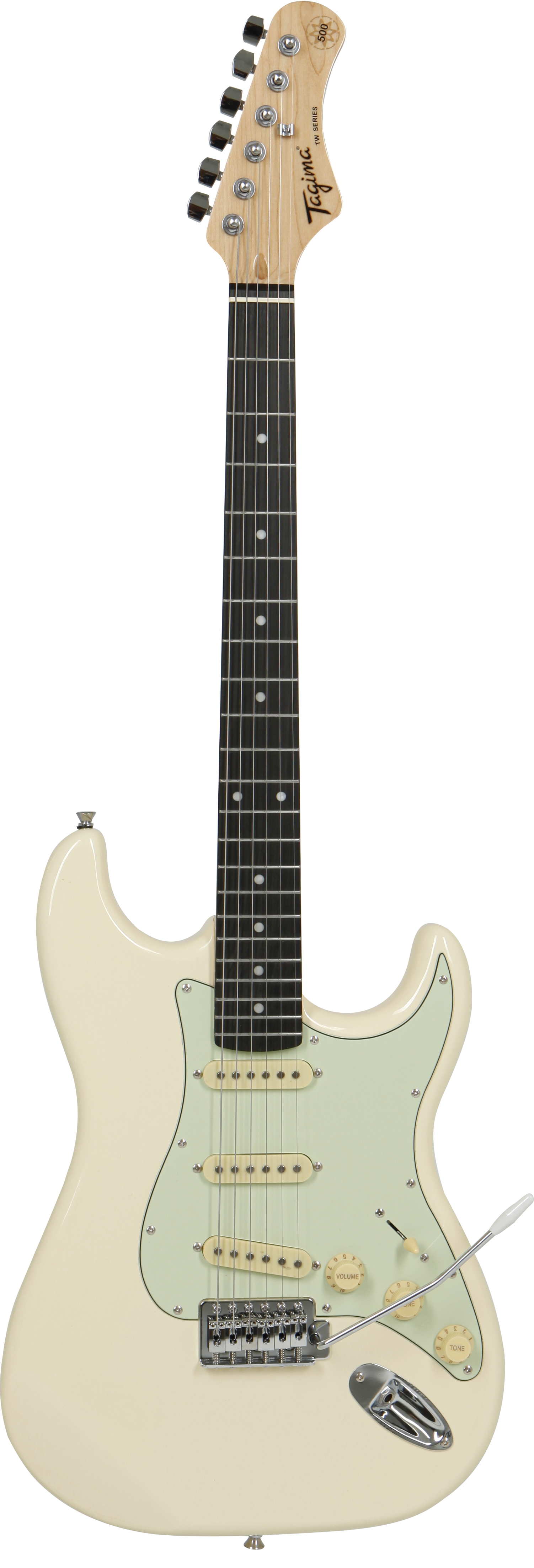 Guitarra Tagima Strato Woodstock Tg-500 Olympic White 