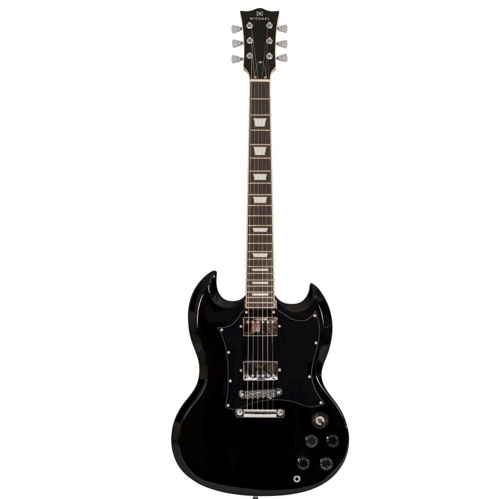 Guitarra sg Michael Hammer Gm850n Black 