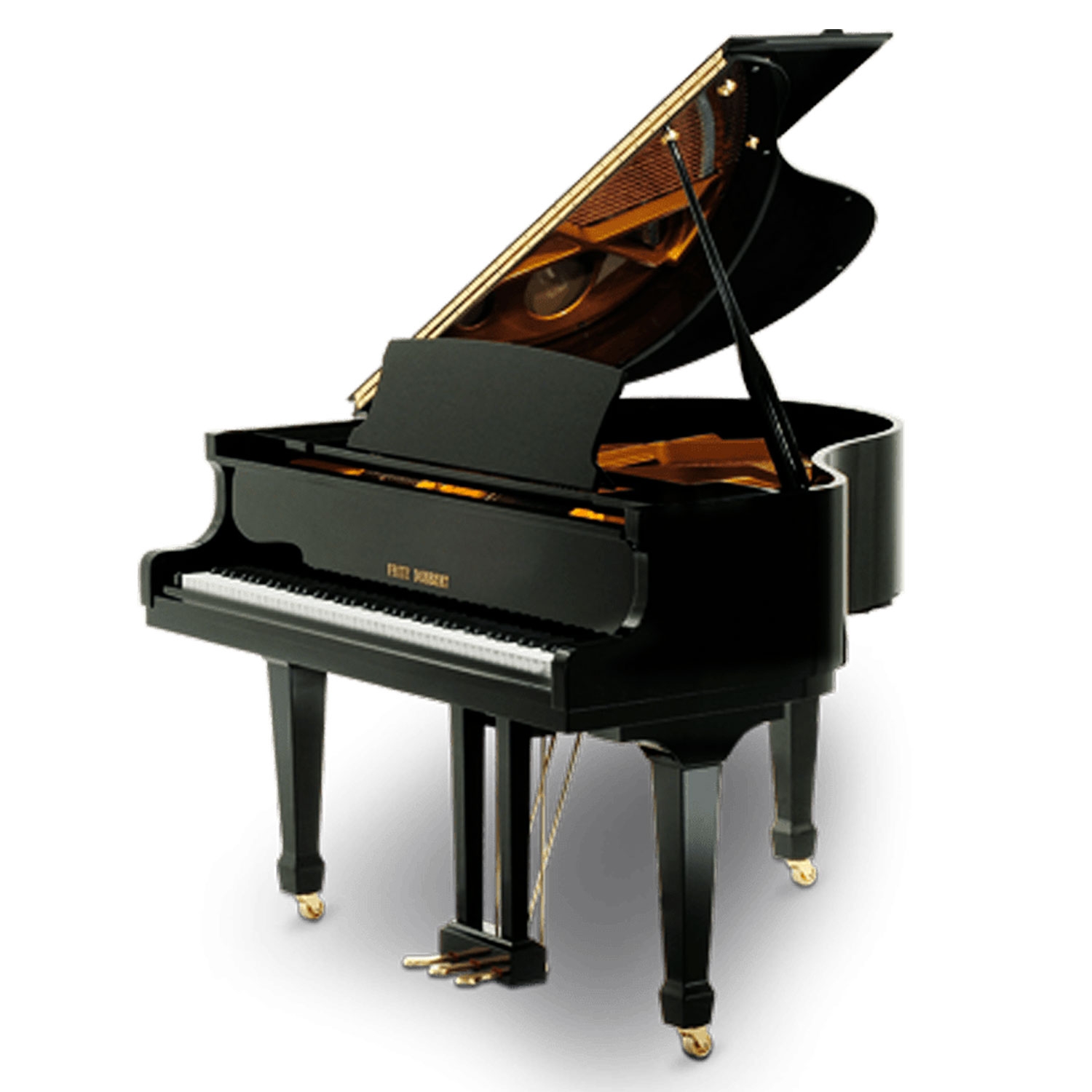 Piano Acústico de Cauda Fritz Dobbert Cs-150 Preto 