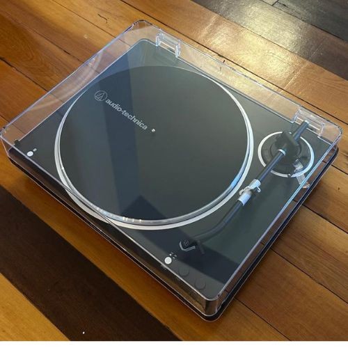 Toca Discos Audio Technica Bluetooth At-lp70xbt-bs-c Black Sylver 
