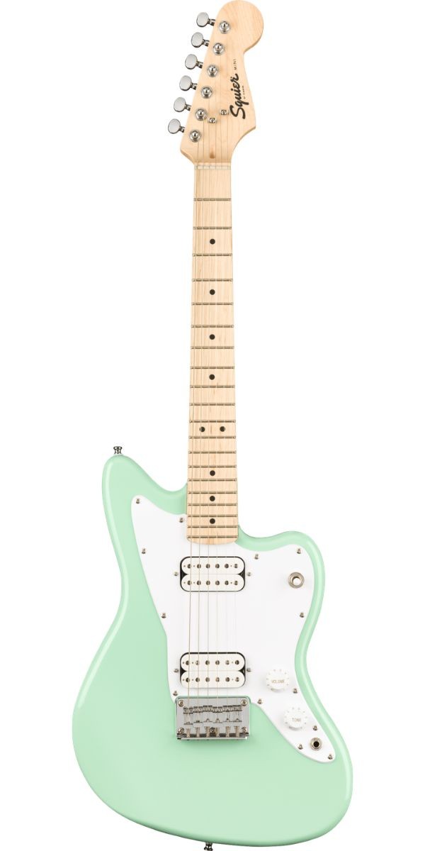 Guitarra Squier Mini Jazzmaster hh Surf Green Maple by Fender 