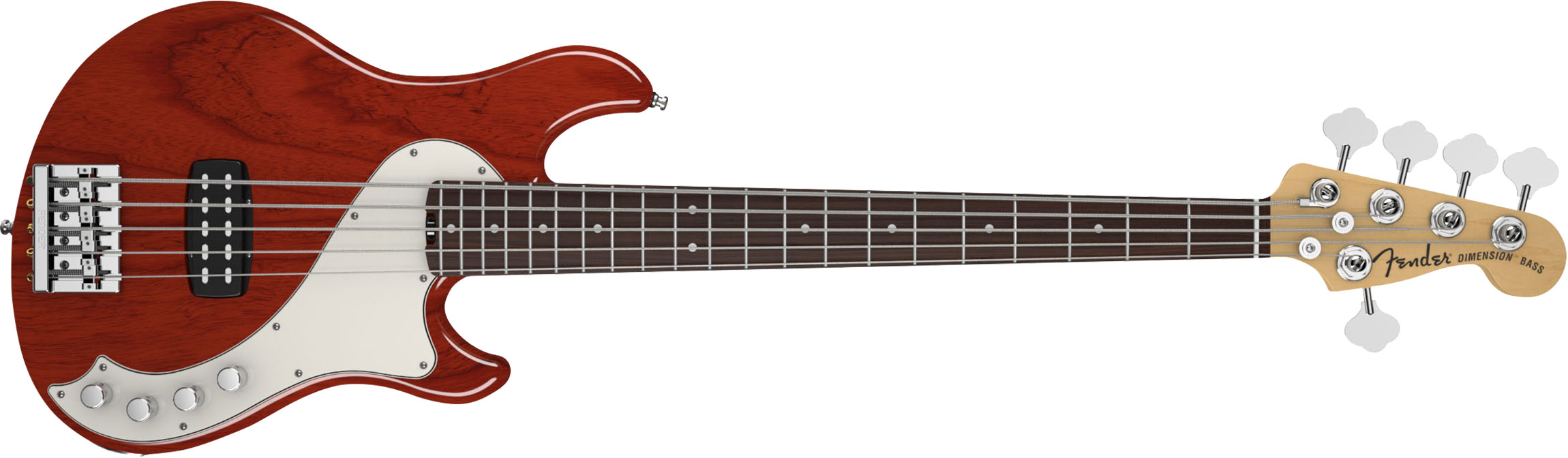 Contrabaixo Fender 019 5600 - am Deluxe Dimension Bass v rw - 728 - Cayenne Burst 