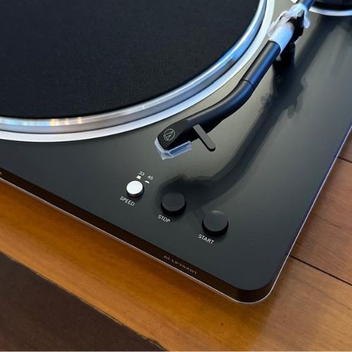 Toca Discos Audio Technica Bluetooth At-lp70xbt-bs-c Black Sylver 