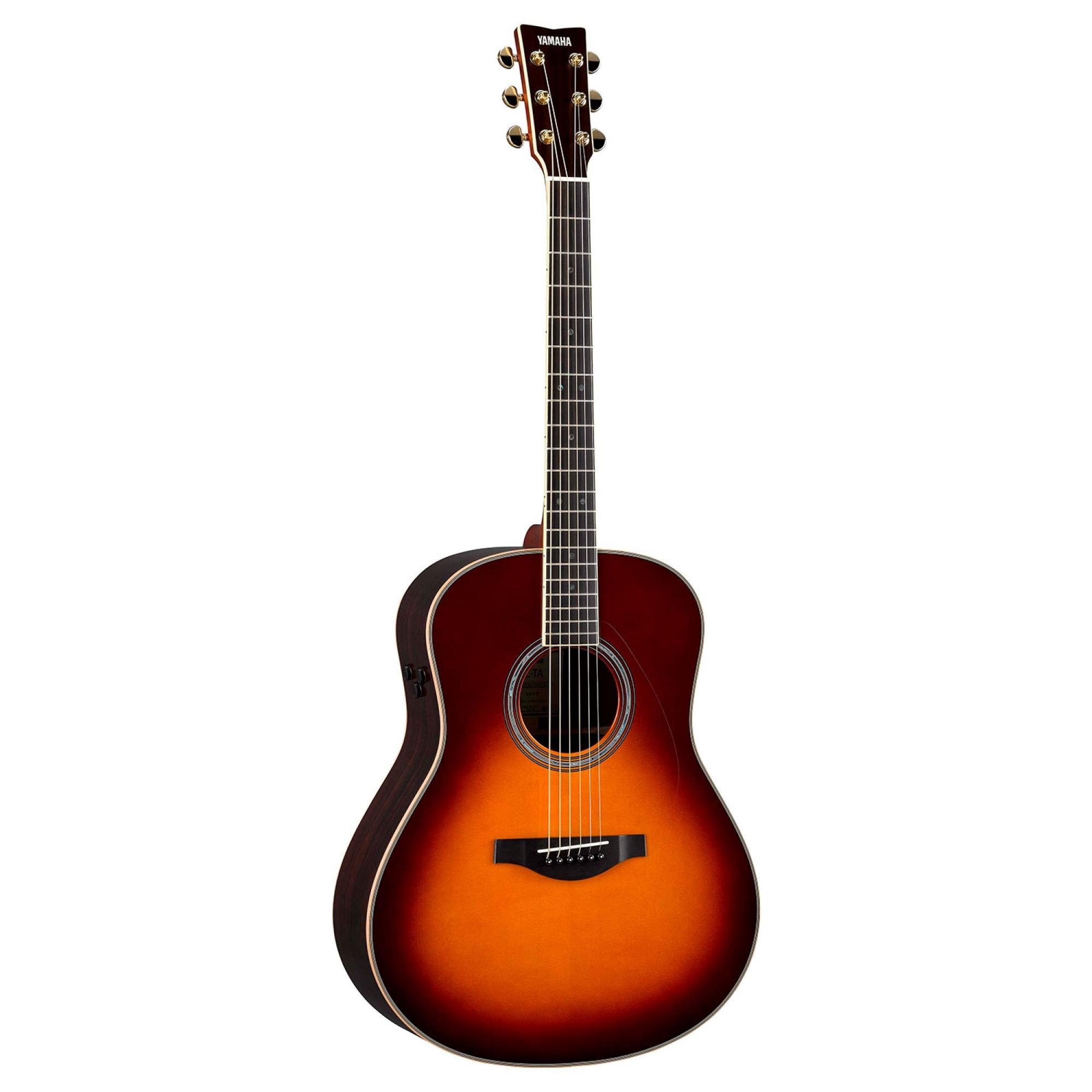 Violão Transacoustic Jumbo Ll-ta Sunburst Yamaha 