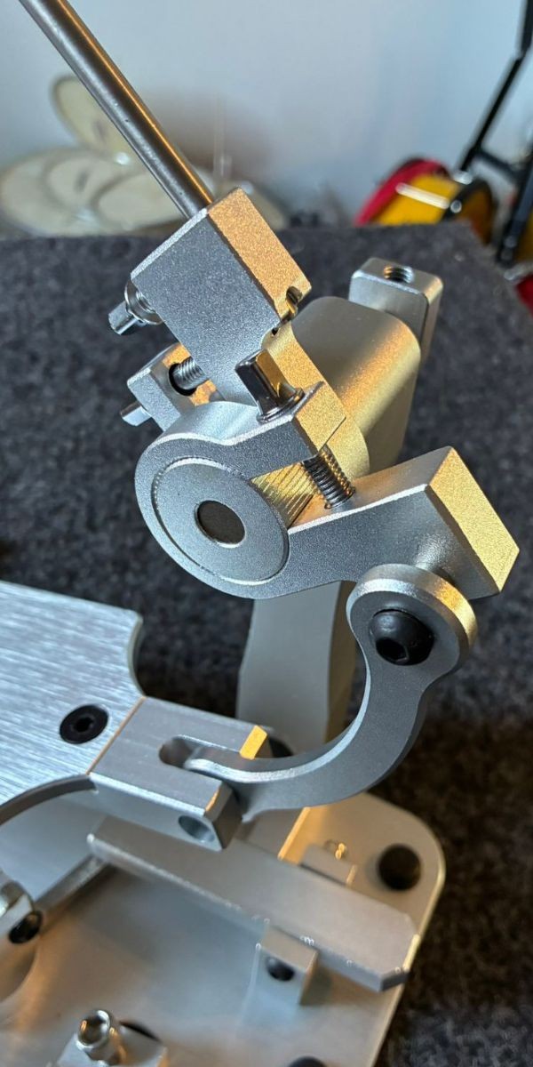 Pedal Bumbo X-pro by c. Ibañez Vortex Direct Drive Ultra Leve em Alumínio Estilo Axis Com Mola Extra 