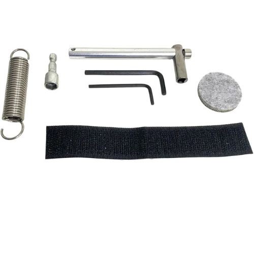 Pedal Duplo X-pro by c. Ibañez Vortex Direct Drive Ultra Leve em Alumínio Estilo Axis Com Mola Extra 