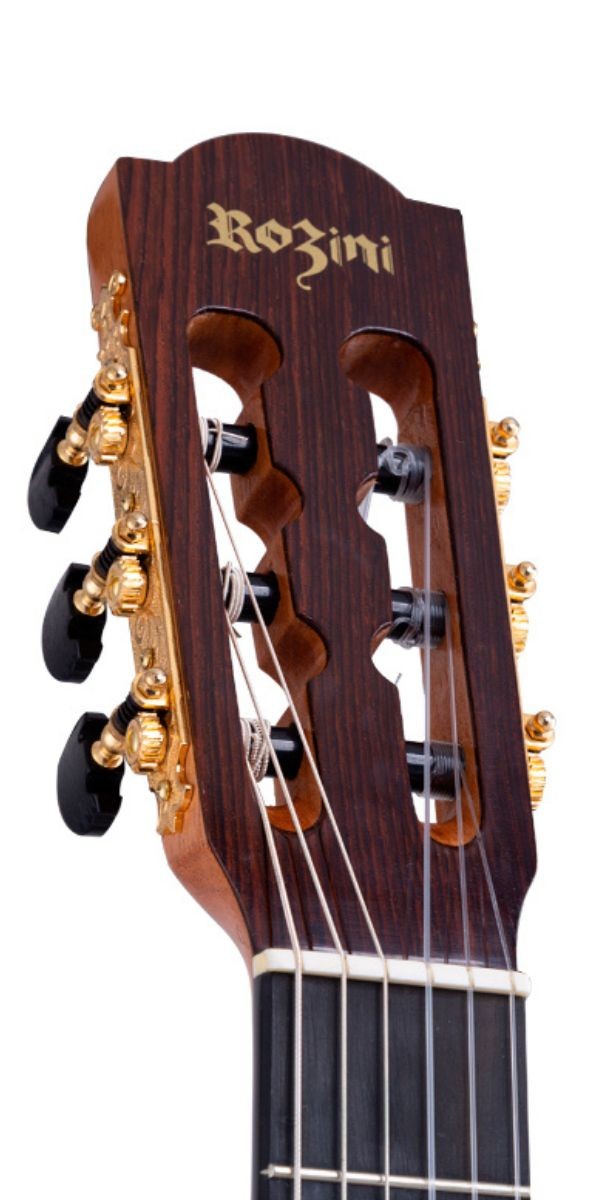 Violão Nylon Elétrico Rozini Rx213.fcb.n.j Natural Fishman Clásica Blend Jacarandá 