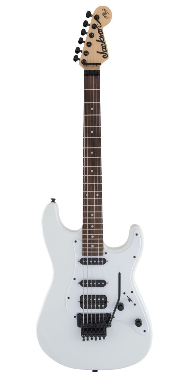 Guitarra Jackson Adrian Smith Sdx Snow White Laurel Floyd Rose 