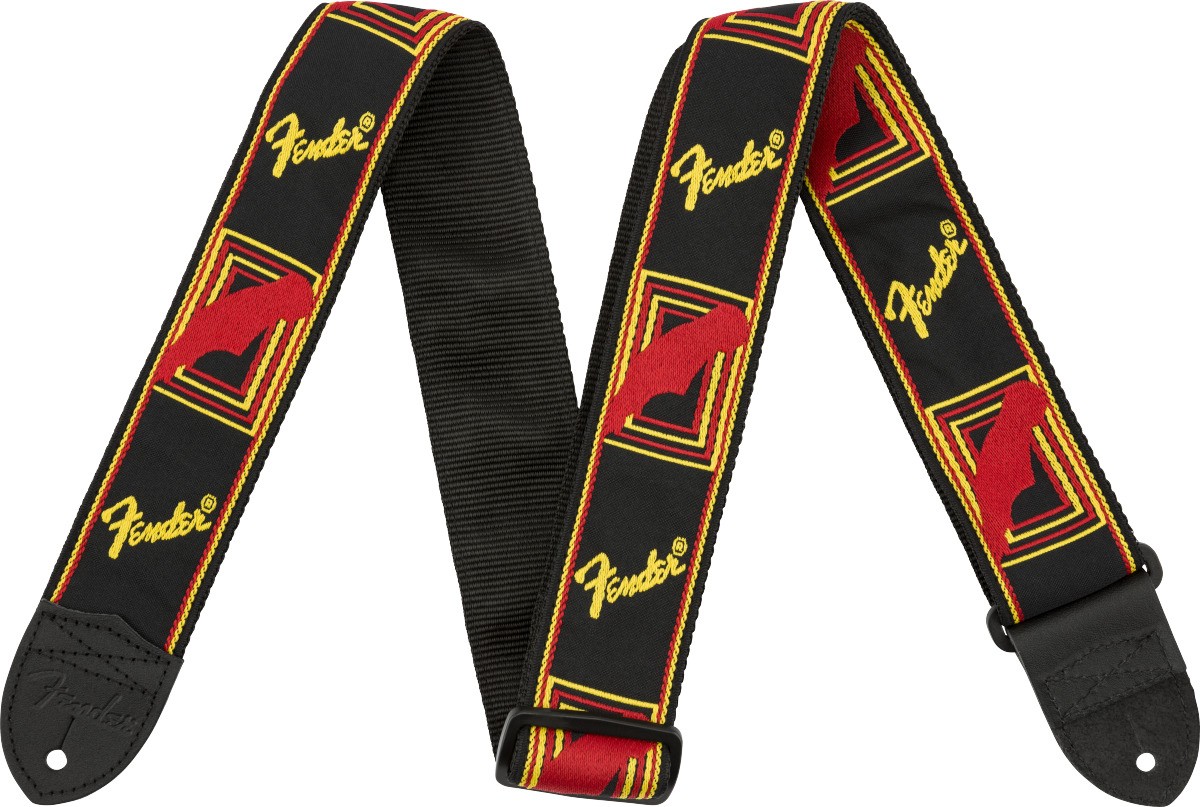 Correia Fender® Monogrammed 099-0681-500 Black/yellow/red 